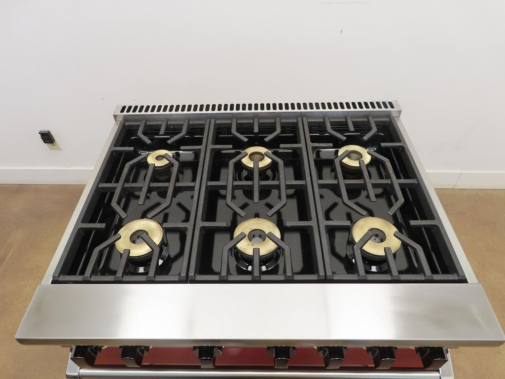 Viking 7 Series VGR73626BARLP 36" Freestanding Professional Gas Range 2020 Model