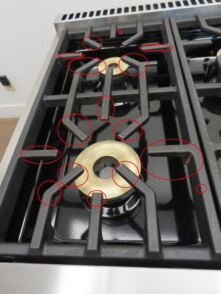 Viking 7 Series VGR73626BARLP 36" Freestanding Professional Gas Range 2020 Model