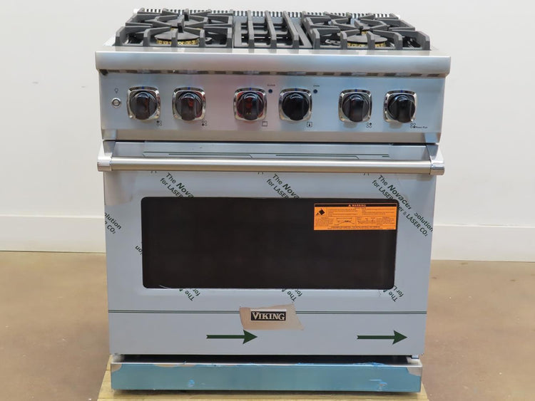 Viking Professional 5 Series 30" Dual Fuel Range VDR5304BSS 2021 Model S Steel