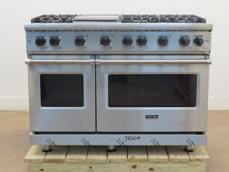 Viking Professional 5 Series 48" Freestanding Gas Range VGR5486GSS 2020 Model P.