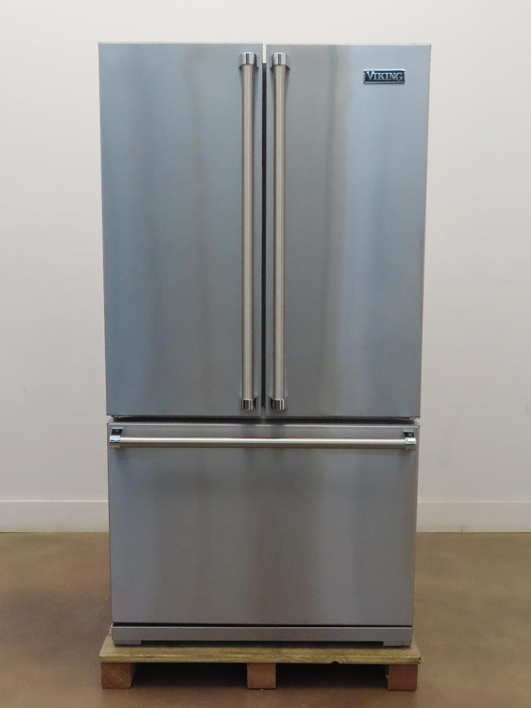 Viking 3 Series RVRF3361SS 36" Counter Depth French-Door Refrigerator 2020 Model