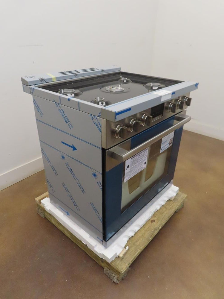 Bosch 800 Series HDS8055U 30" Freestanding Dual Fuel Range Stainless Steel Pics